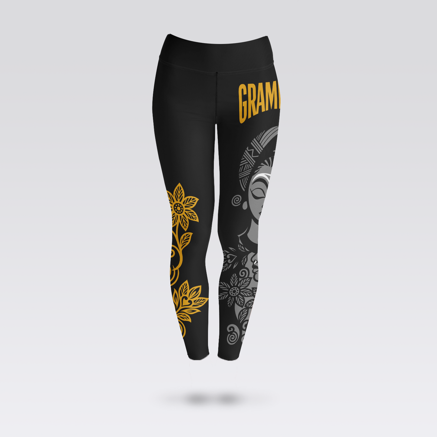 Grambling Afro Goddess Leggings