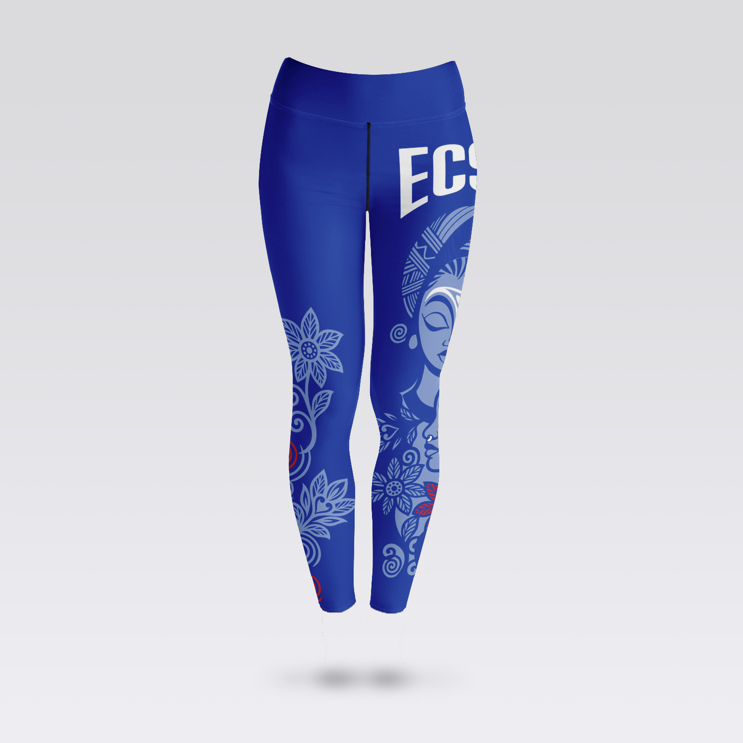 ECSU Afro Goddess Leggings