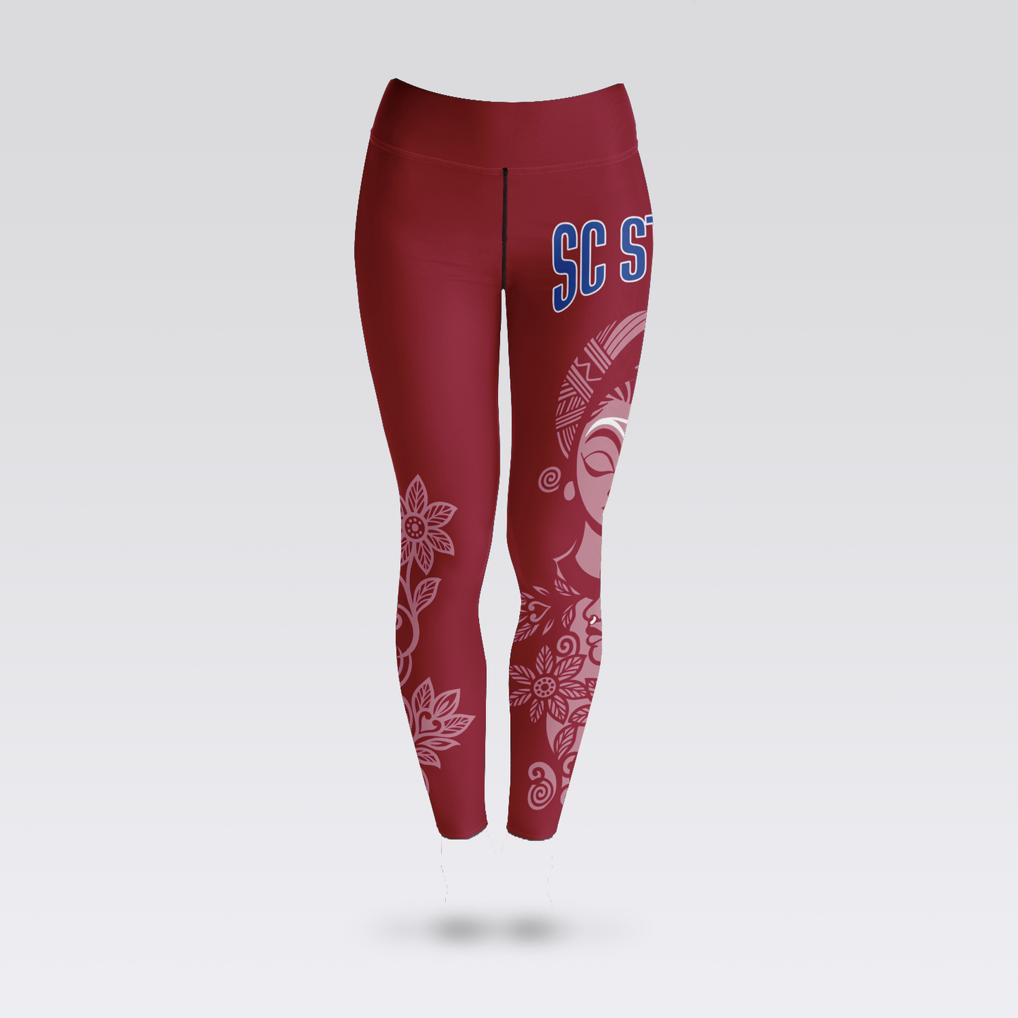 SC State Afro Goddess Leggings