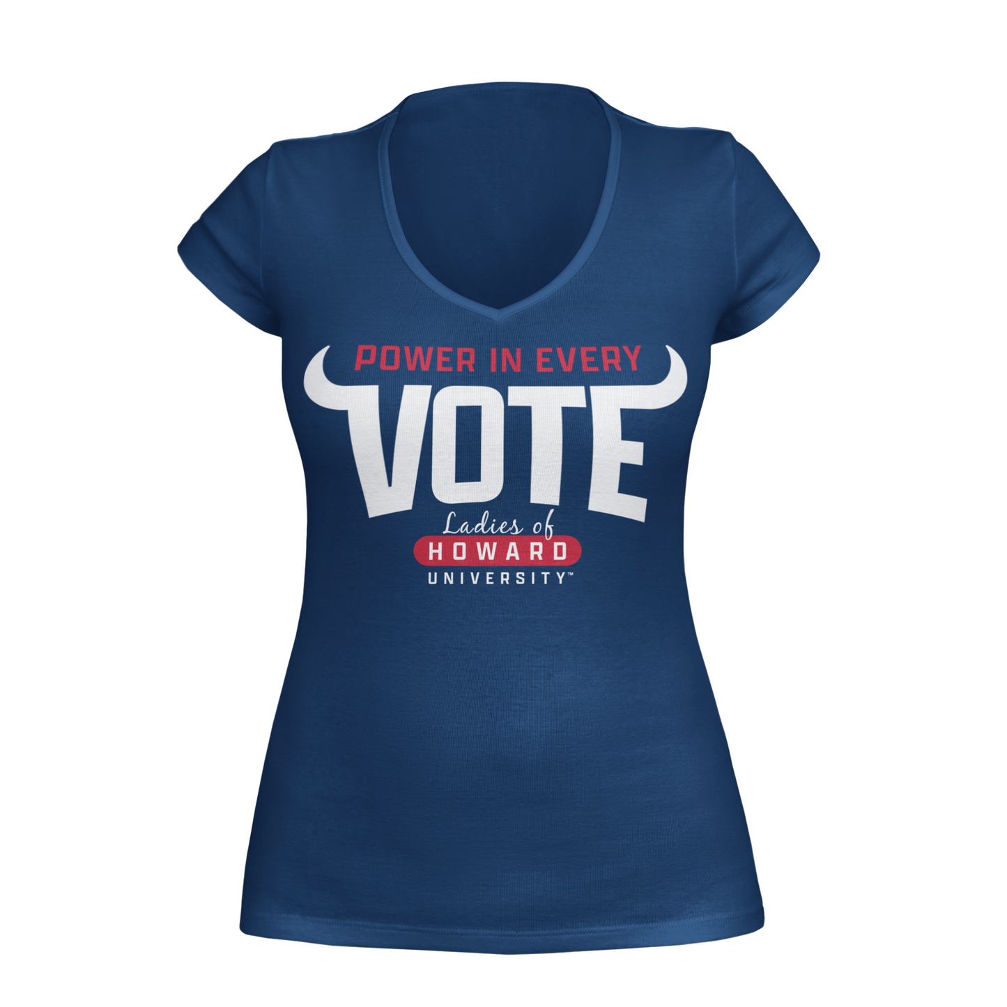 LOHU Power in Every Vote V-Neck Tee
