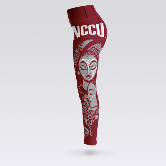NCCU Afro Goddess Leggings