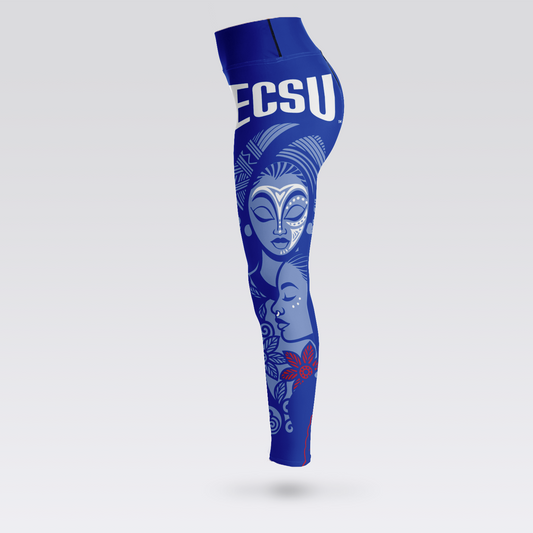 ECSU Afro Goddess Leggings