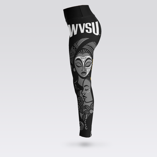 WVSU Afro Goddess Leggings
