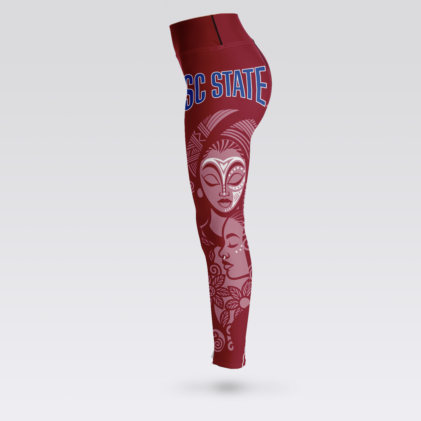 SC State Afro Goddess Leggings