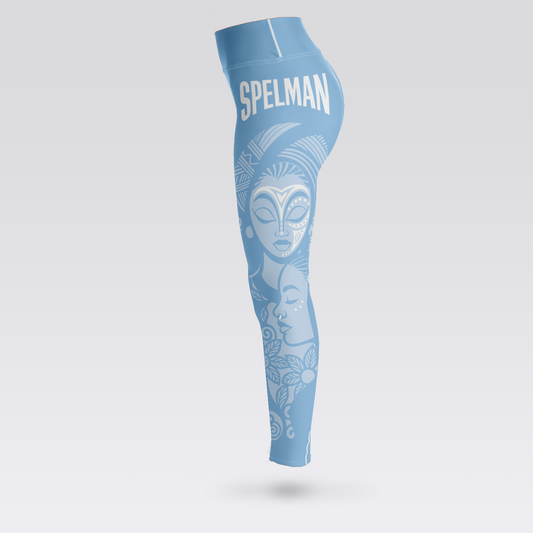 Spelman Afro Goddess Leggings