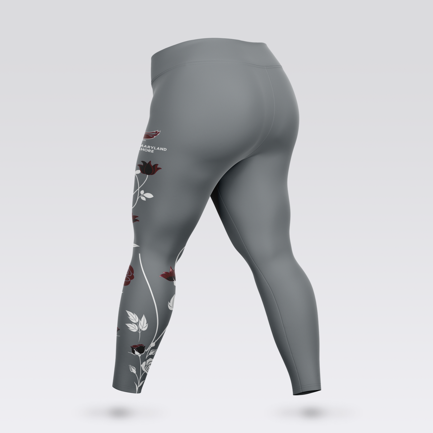 UMES Floral Plus Size Leggings