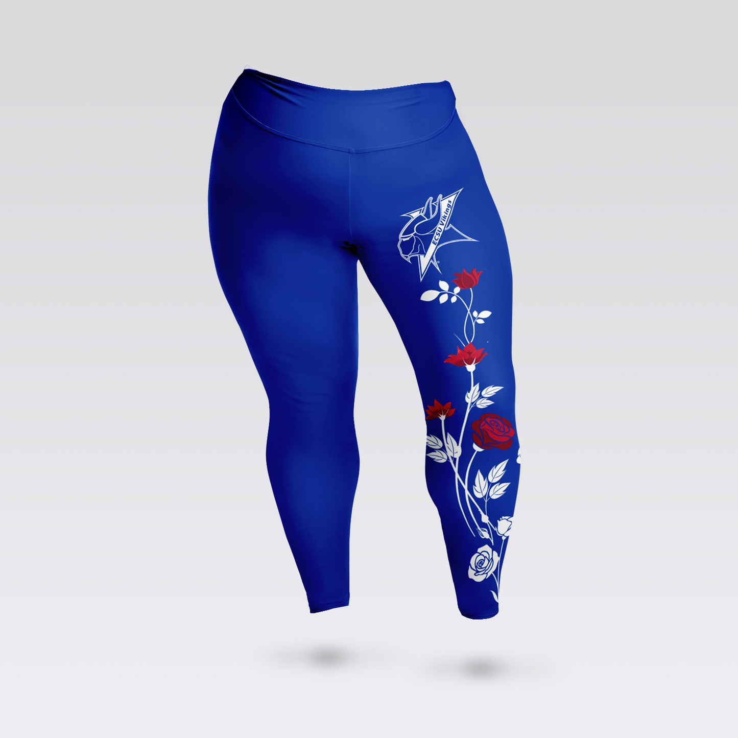 ECSU Floral Plus Size Leggings