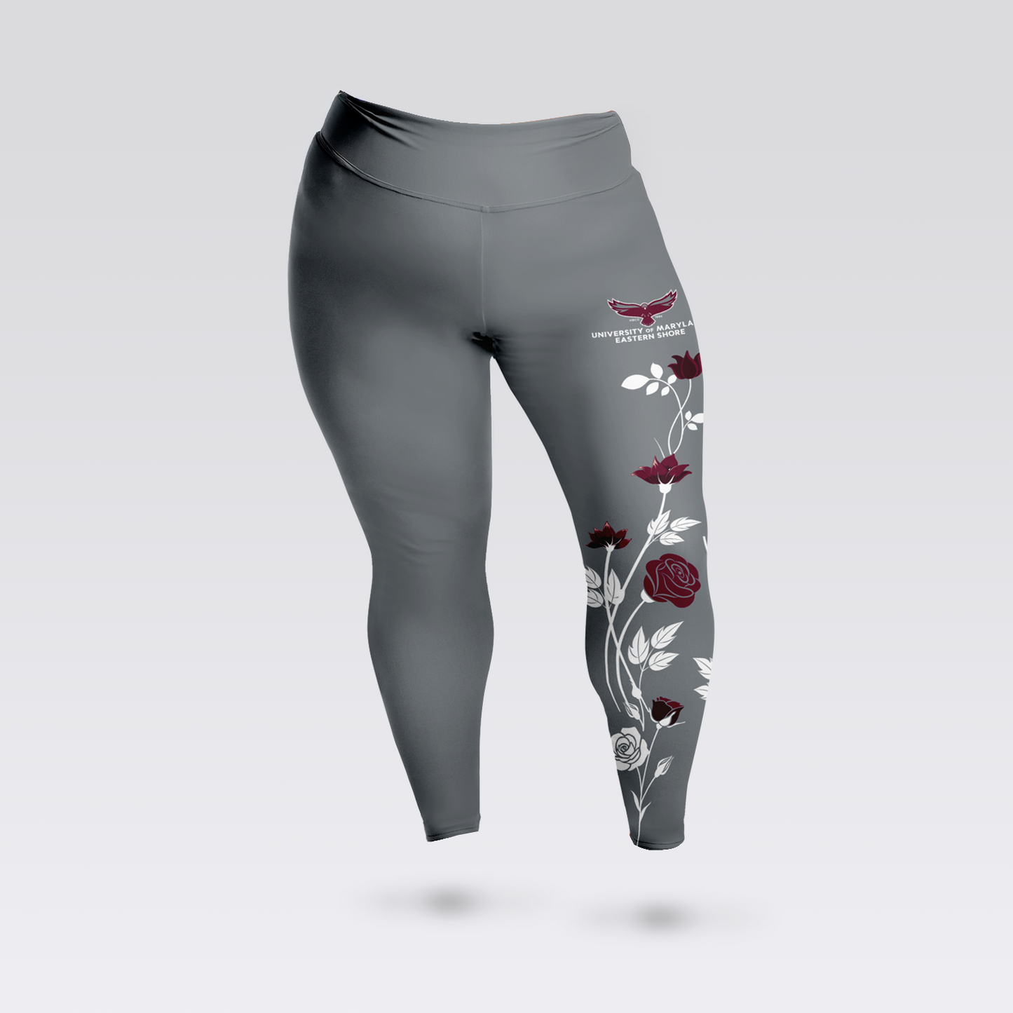 UMES Floral Plus Size Leggings