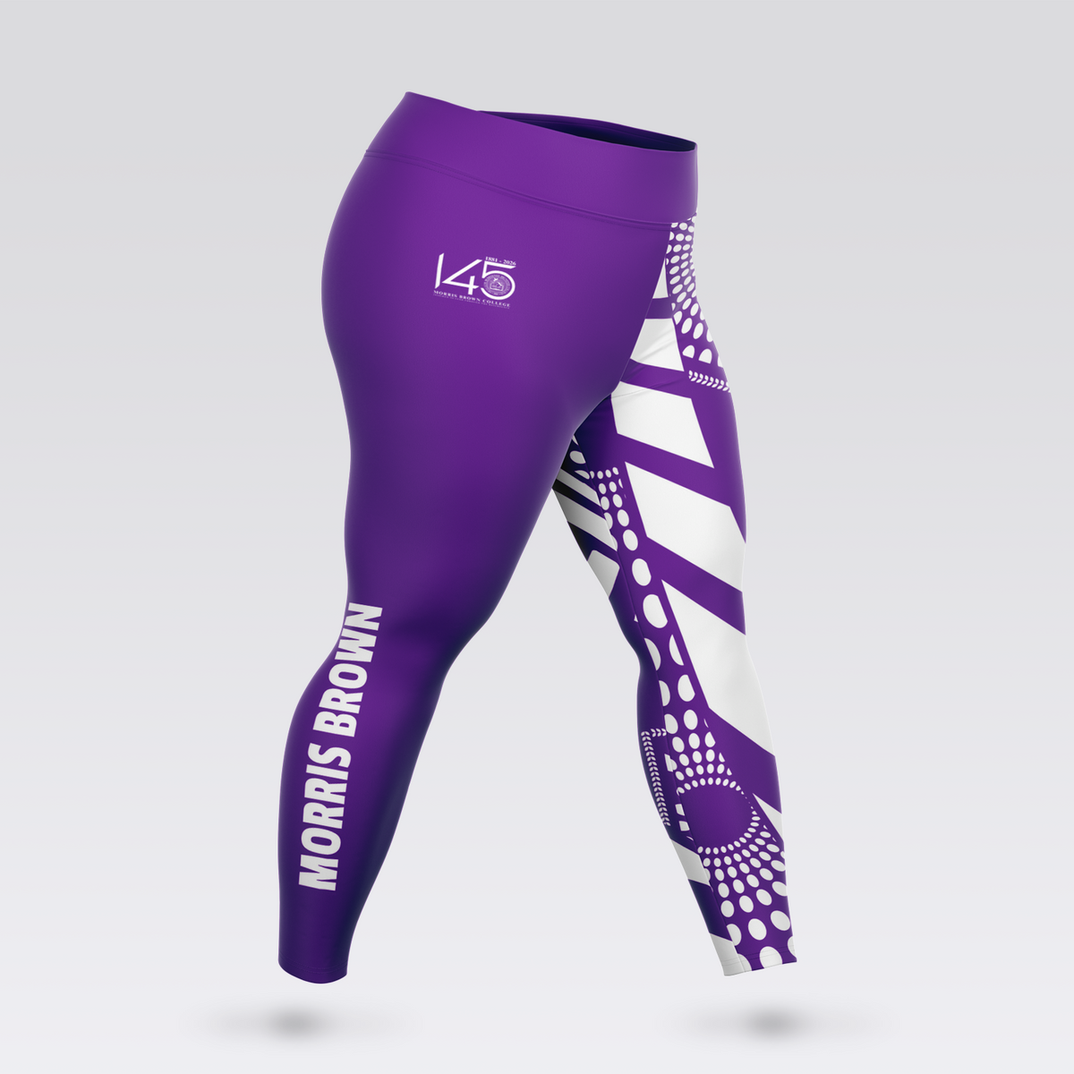 Morris Brown HBCU Plus Size Leggings – Ankara