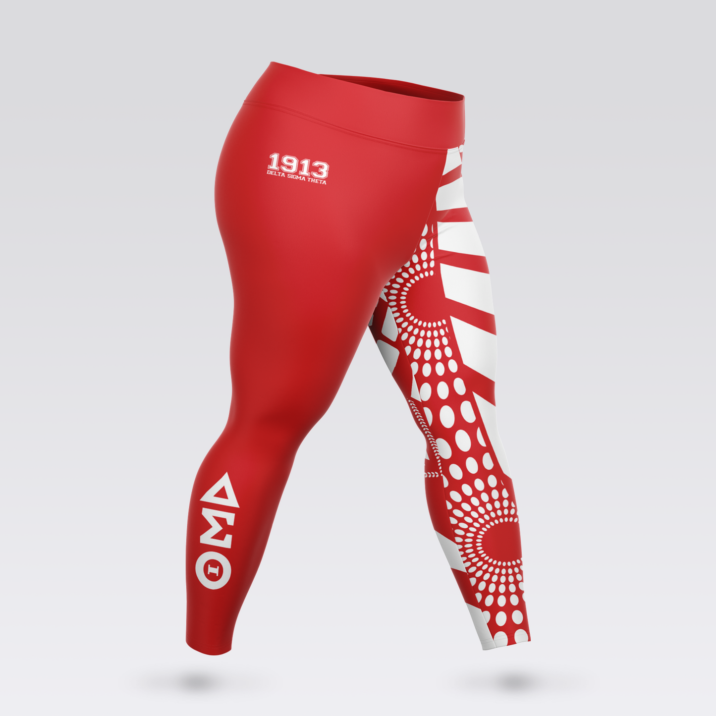 Delta Sigma Theta Ankara Plus Size Leggings