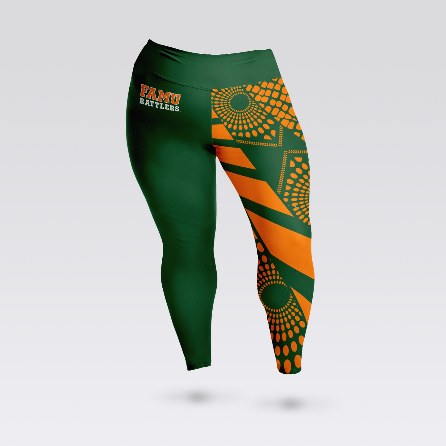 FAMU Rattler Pride Plus Size Leggings