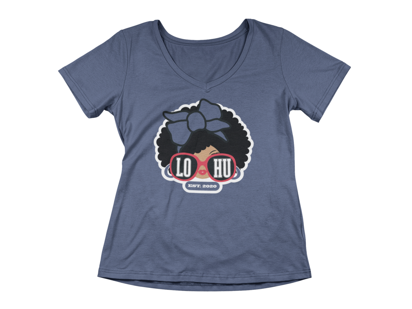 LOHU Lady V-Neck Tee Plus Size