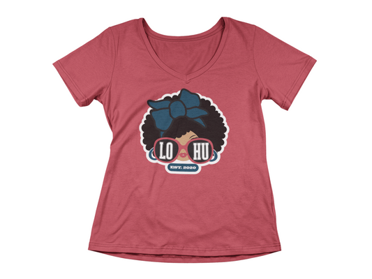 LOHU Lady V-Neck Tee Plus Size