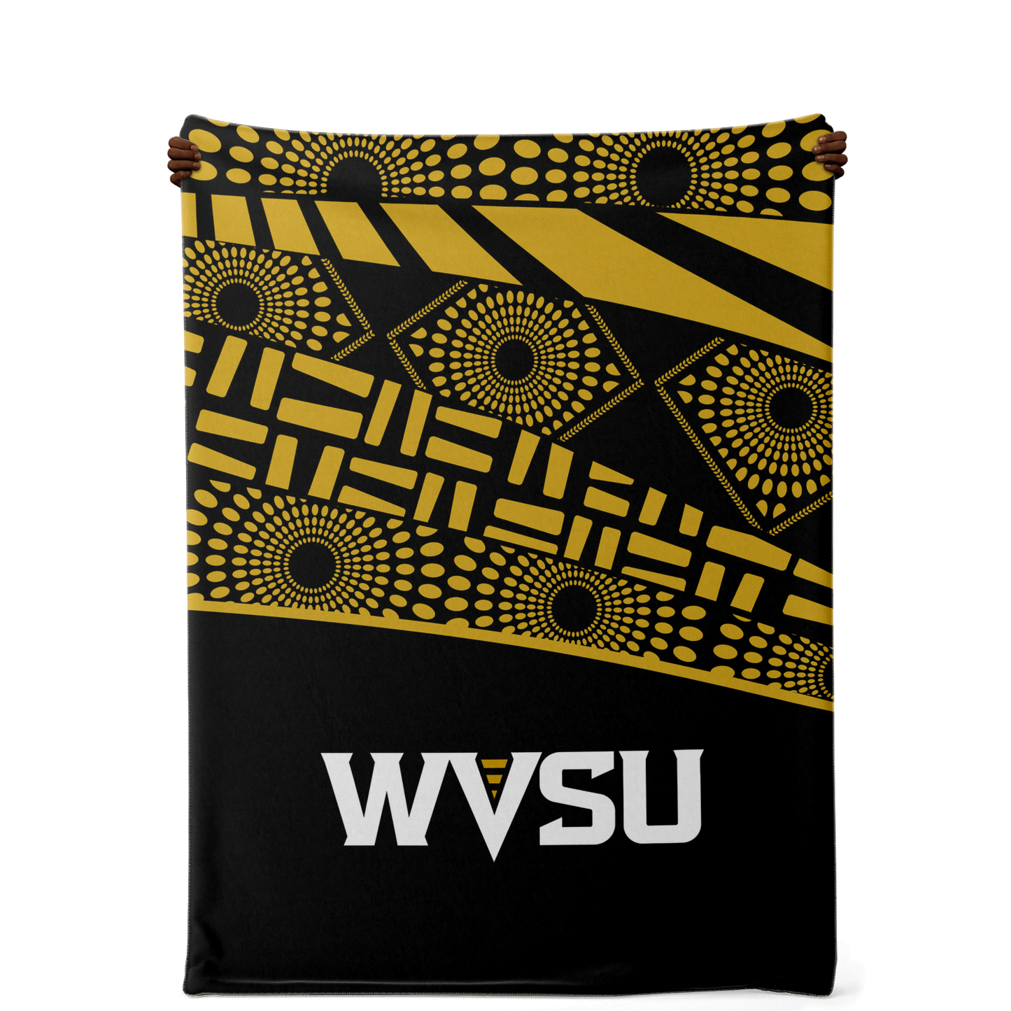 WVSU Yellow Jackets Microfleece Blanket