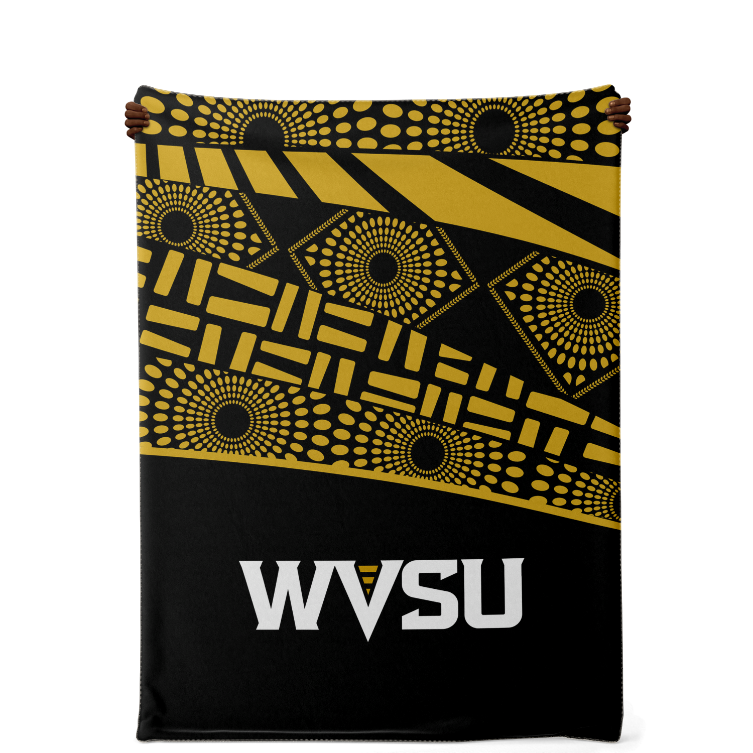 WVSU Yellow Jackets Microfleece Blanket