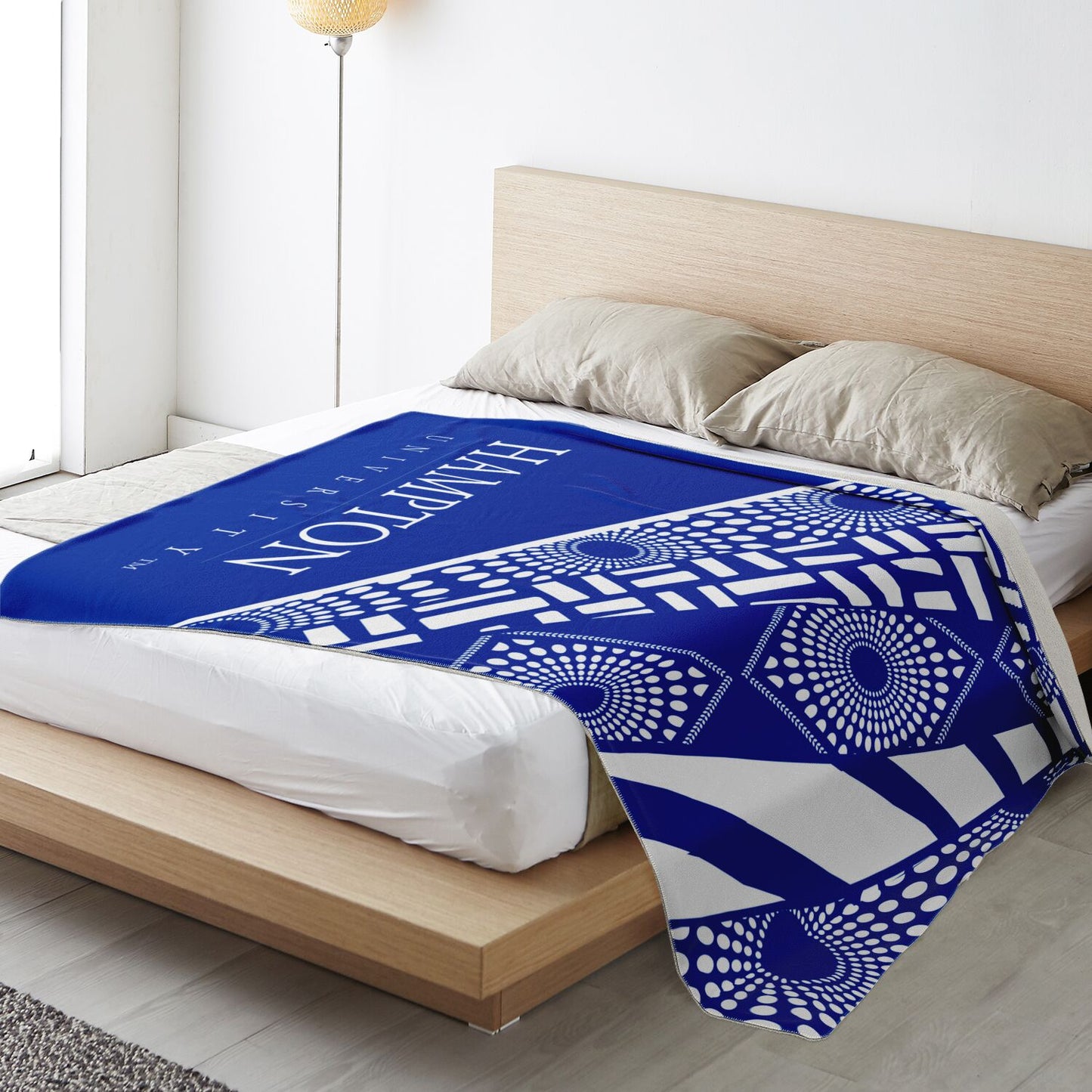 Hampton Pirates Microfleece Blanket