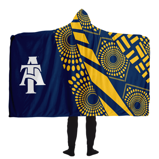 NC A&T Aggies Hooded Blanket