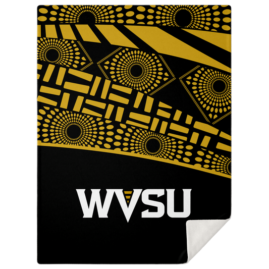 West Virginia State University Microfleece Blanket