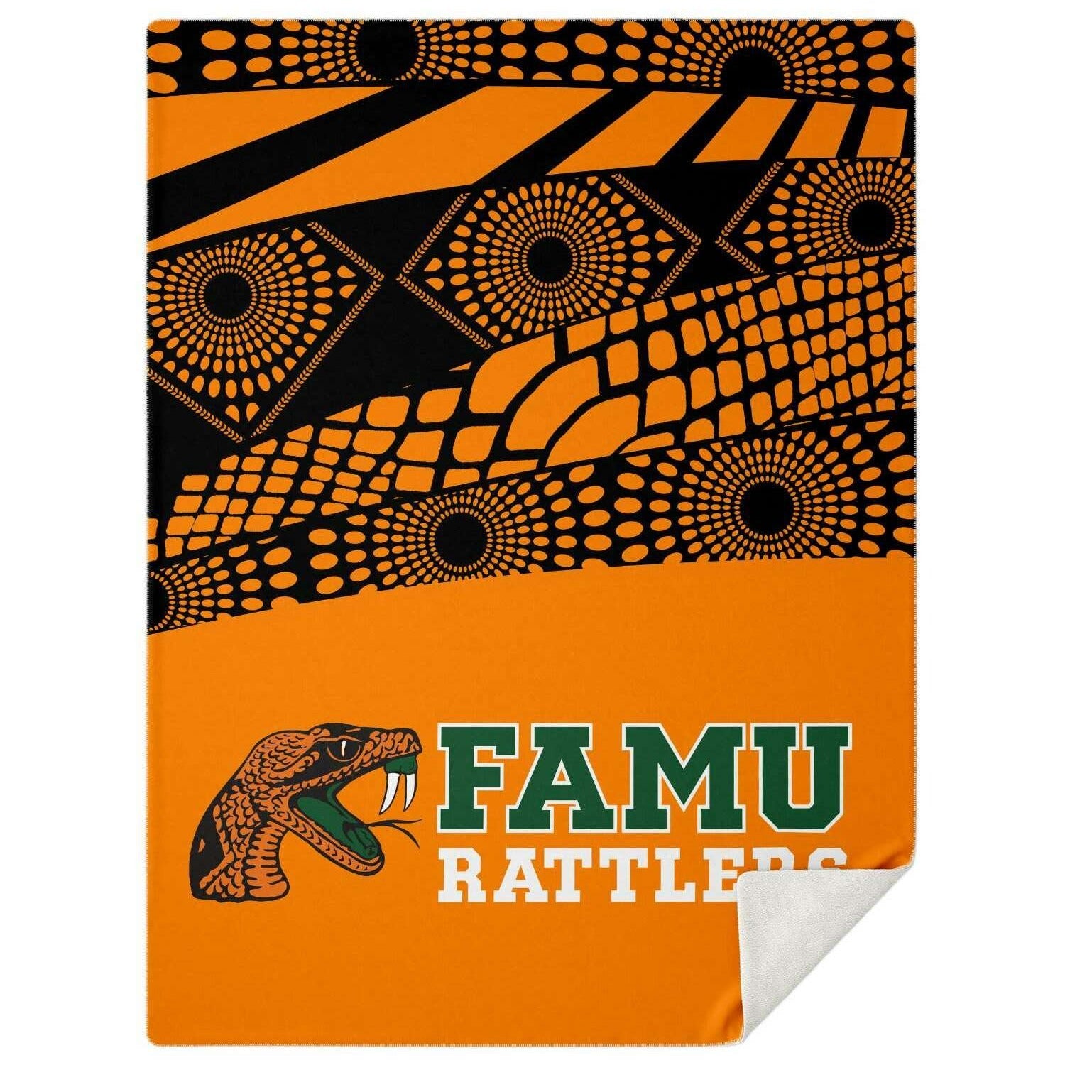 FAMU Rattlers Microfleece Blanket