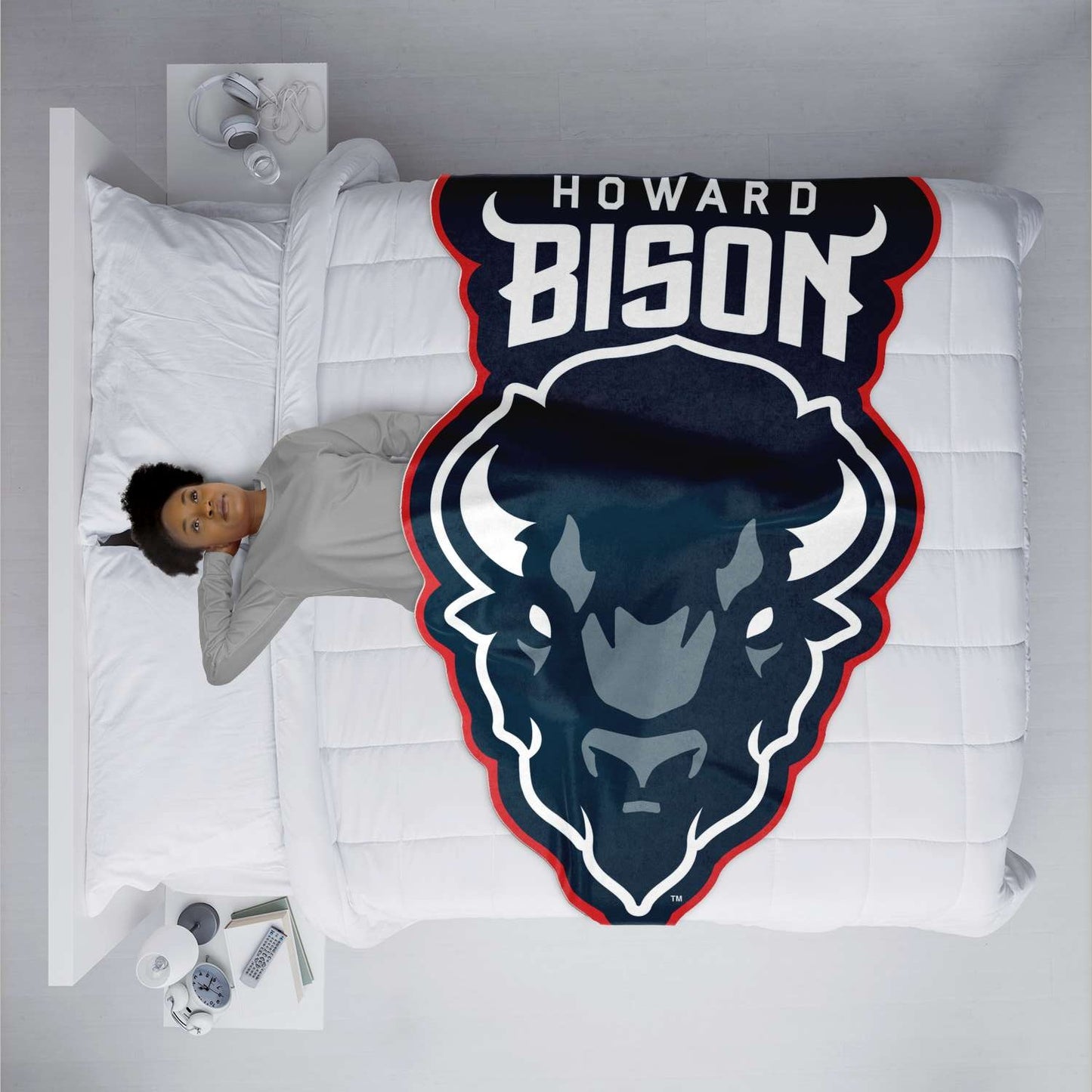 Howard Bison Micro-Mink Blanket