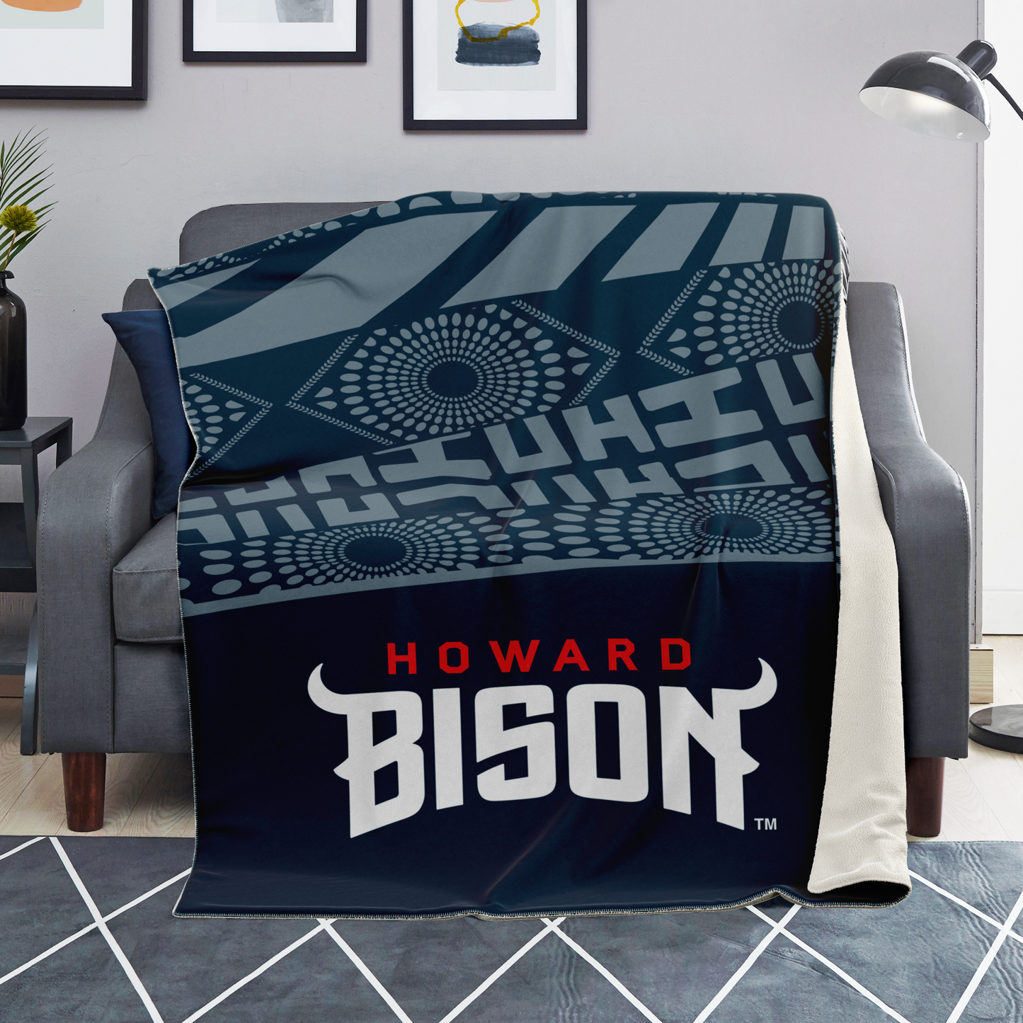 Howard Bison™ Microfleece Blanket