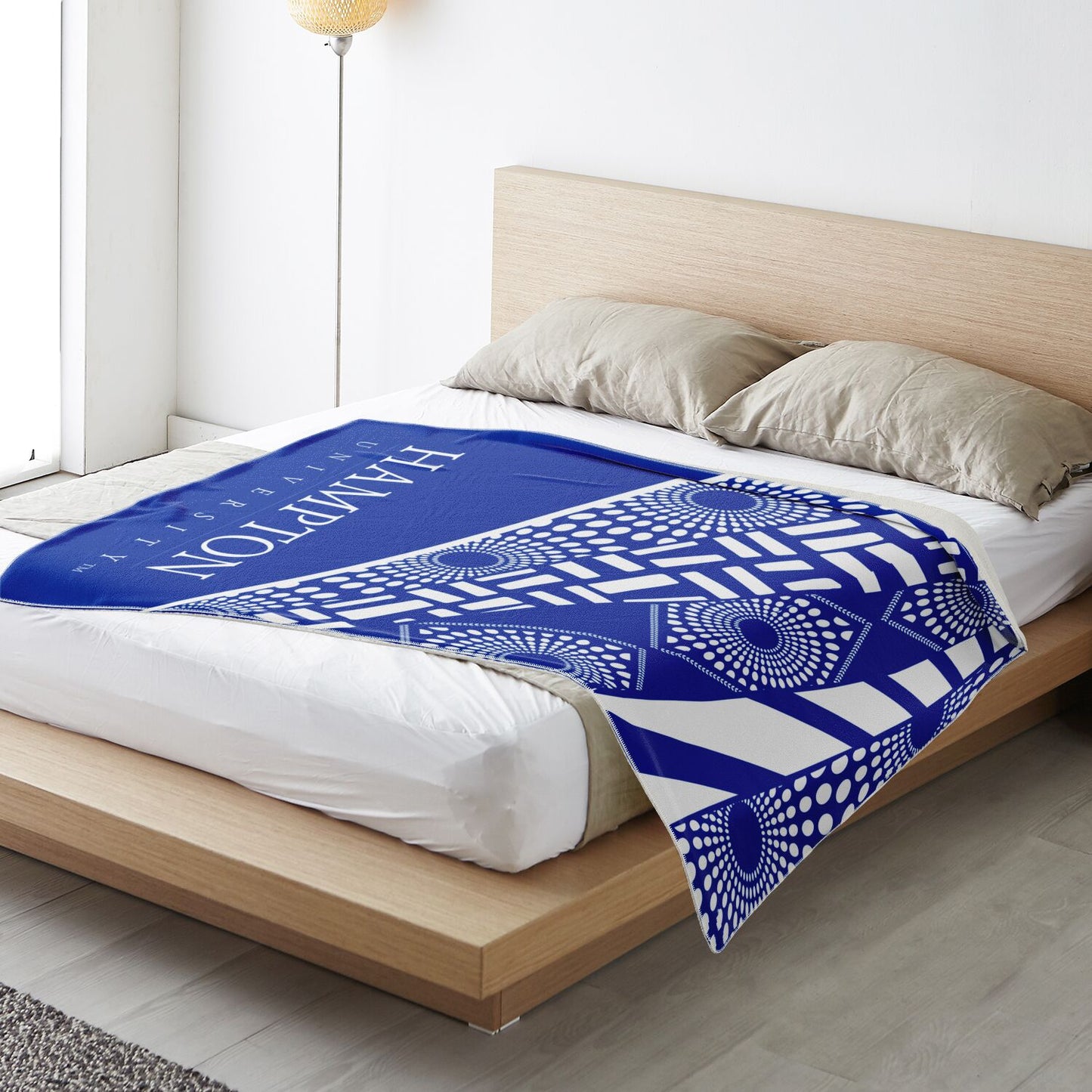 Hampton Pirates Microfleece Blanket