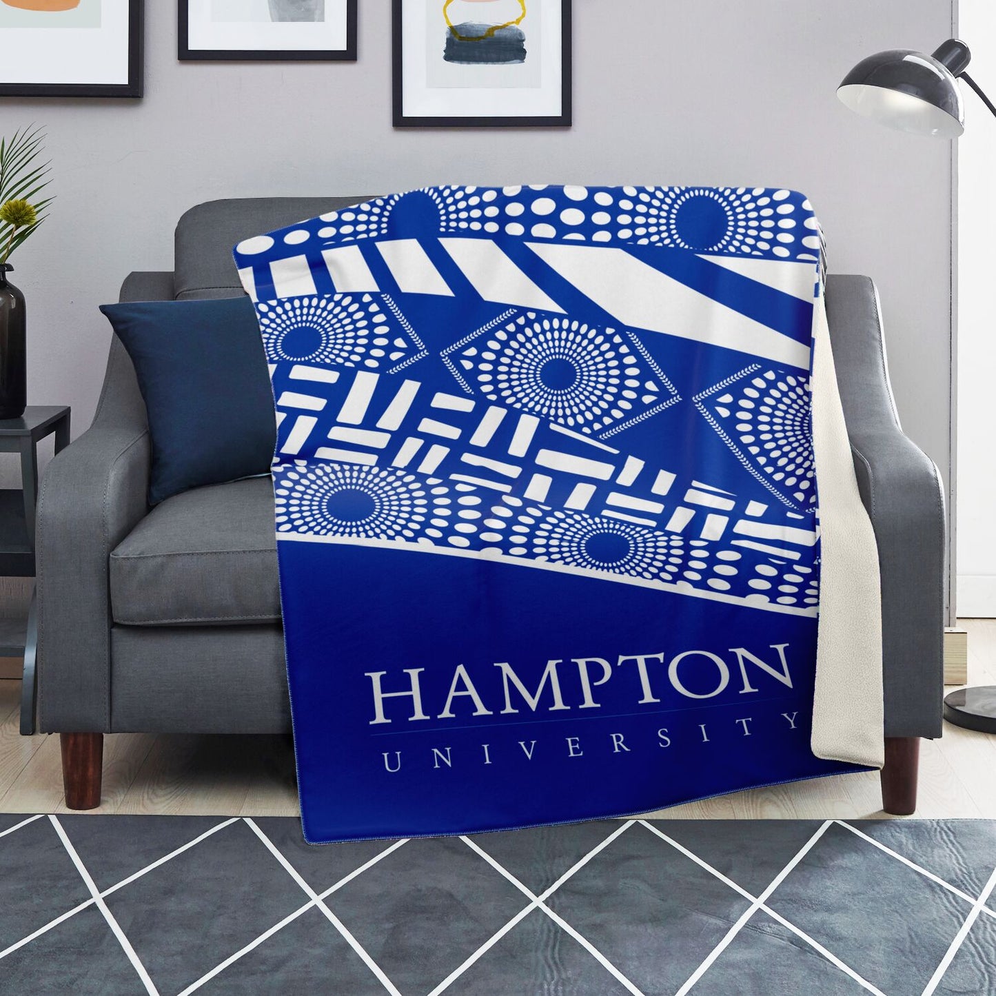Hampton Pirates Microfleece Blanket