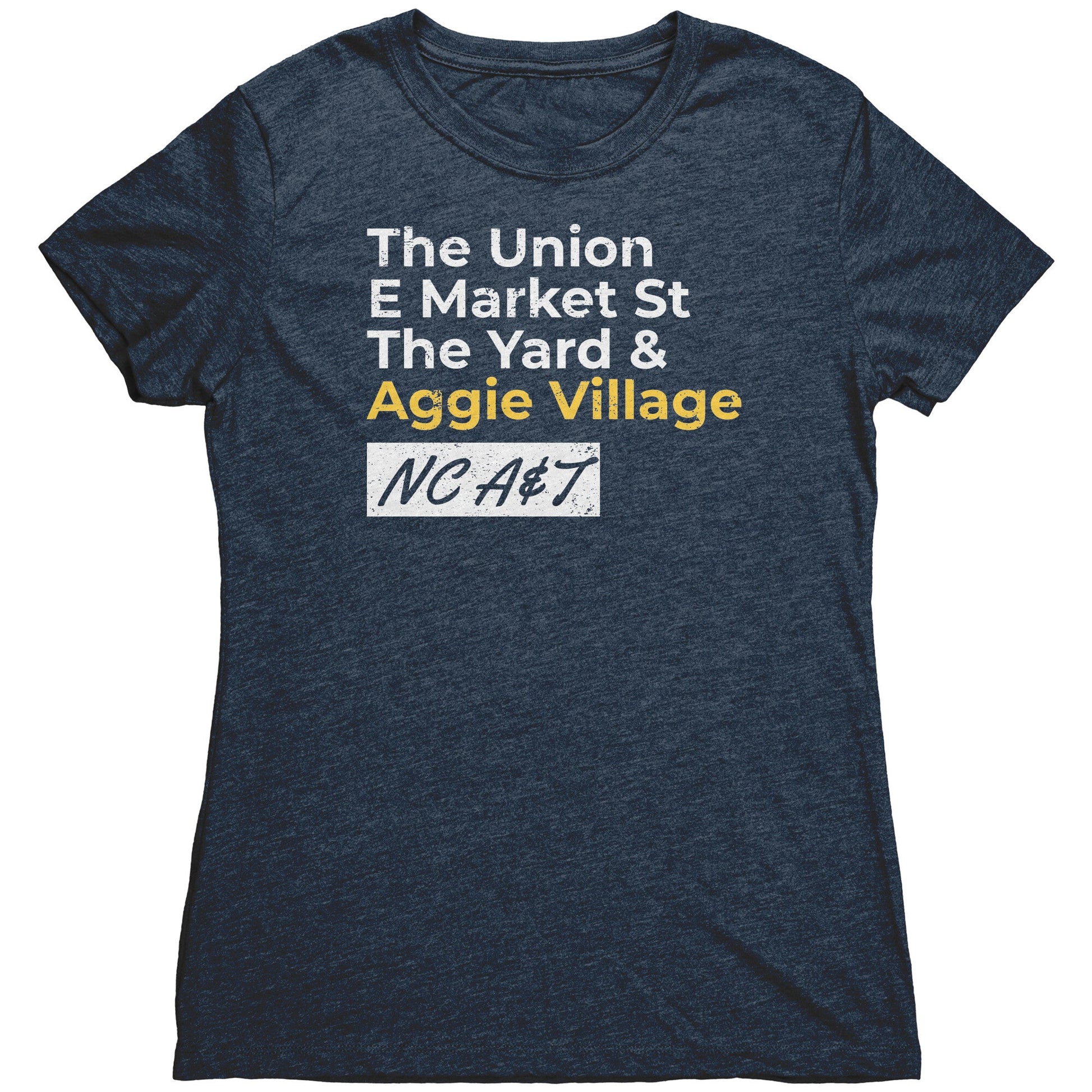 NC A&T Aggie Village Vintage Tee