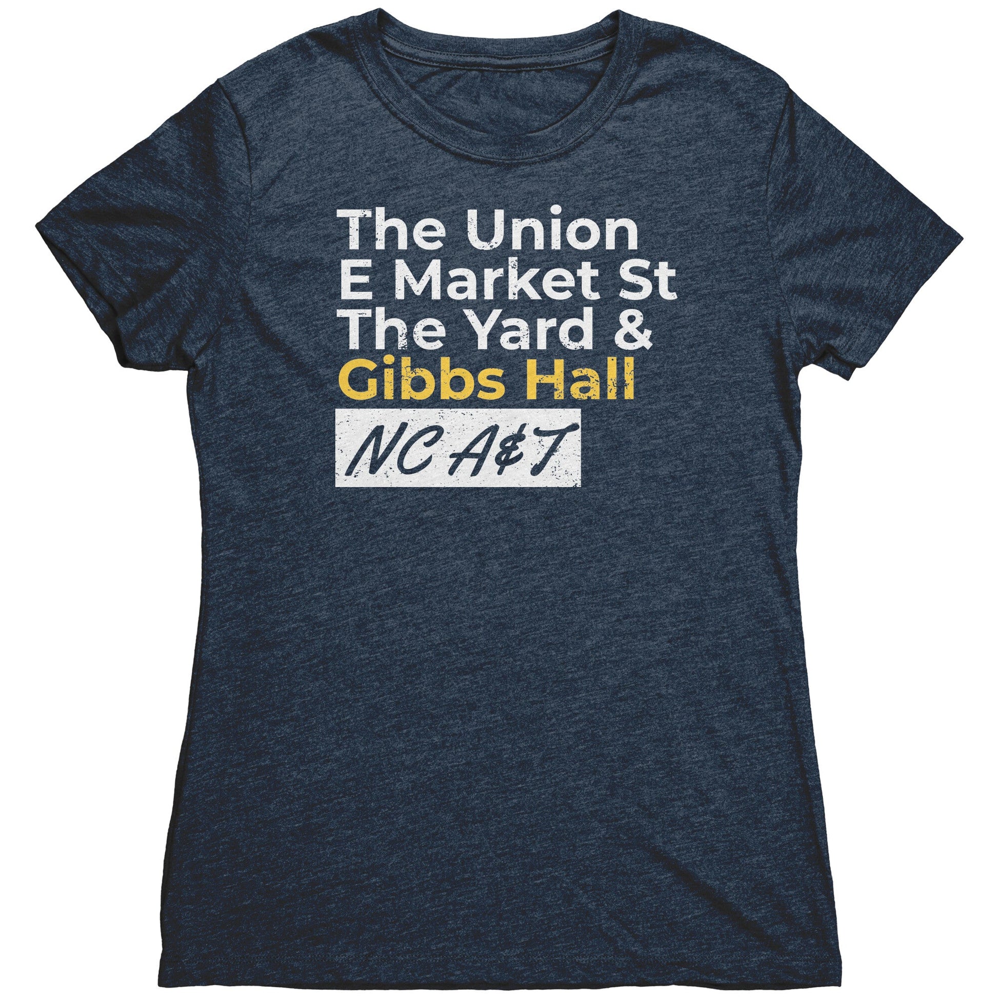 NC A&T Gibbs Hall Vintage Tee