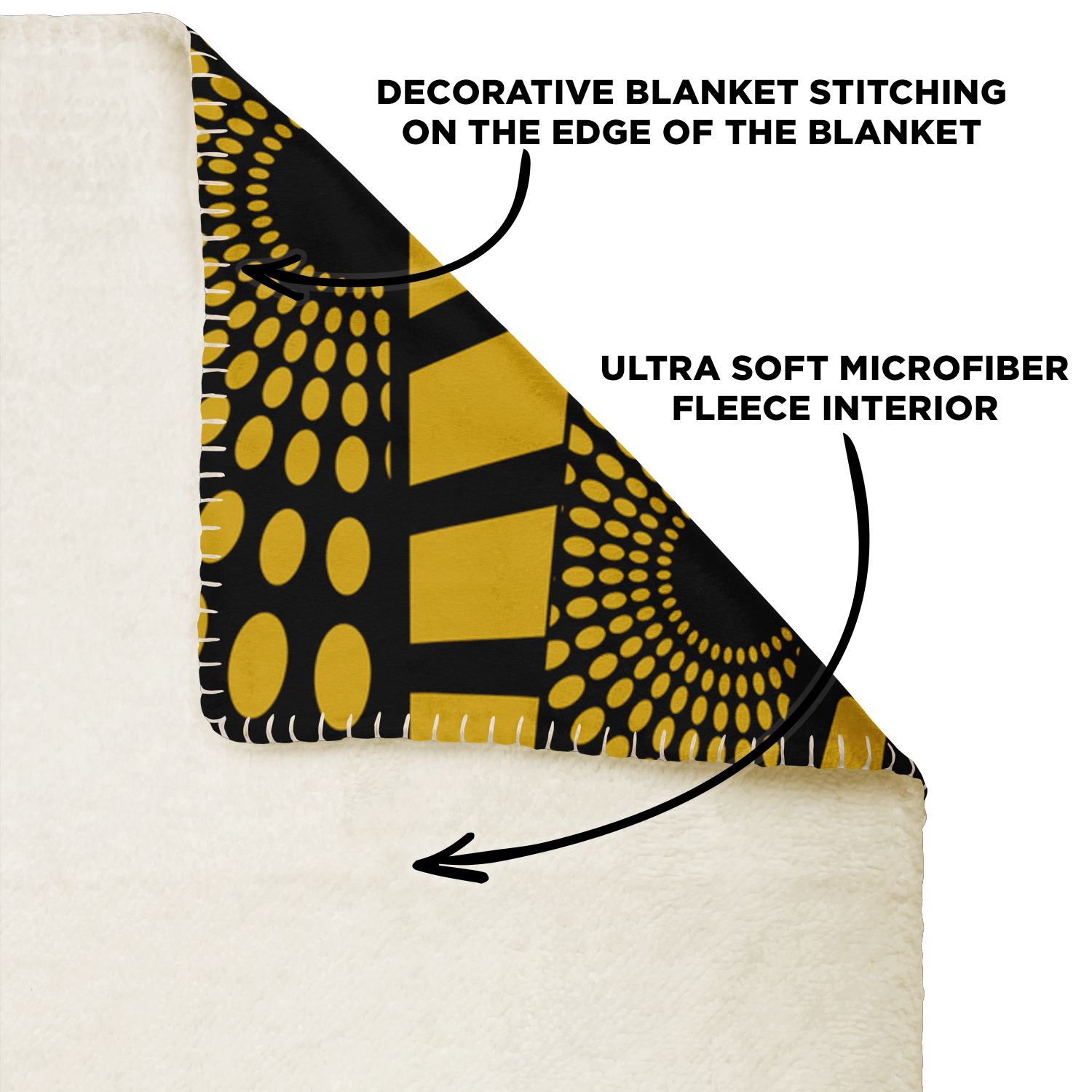 WVSU Yellow Jackets Microfleece Blanket