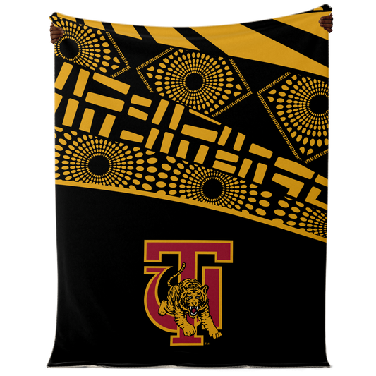 Tuskegee Golden Tigers Microfleece Blanket