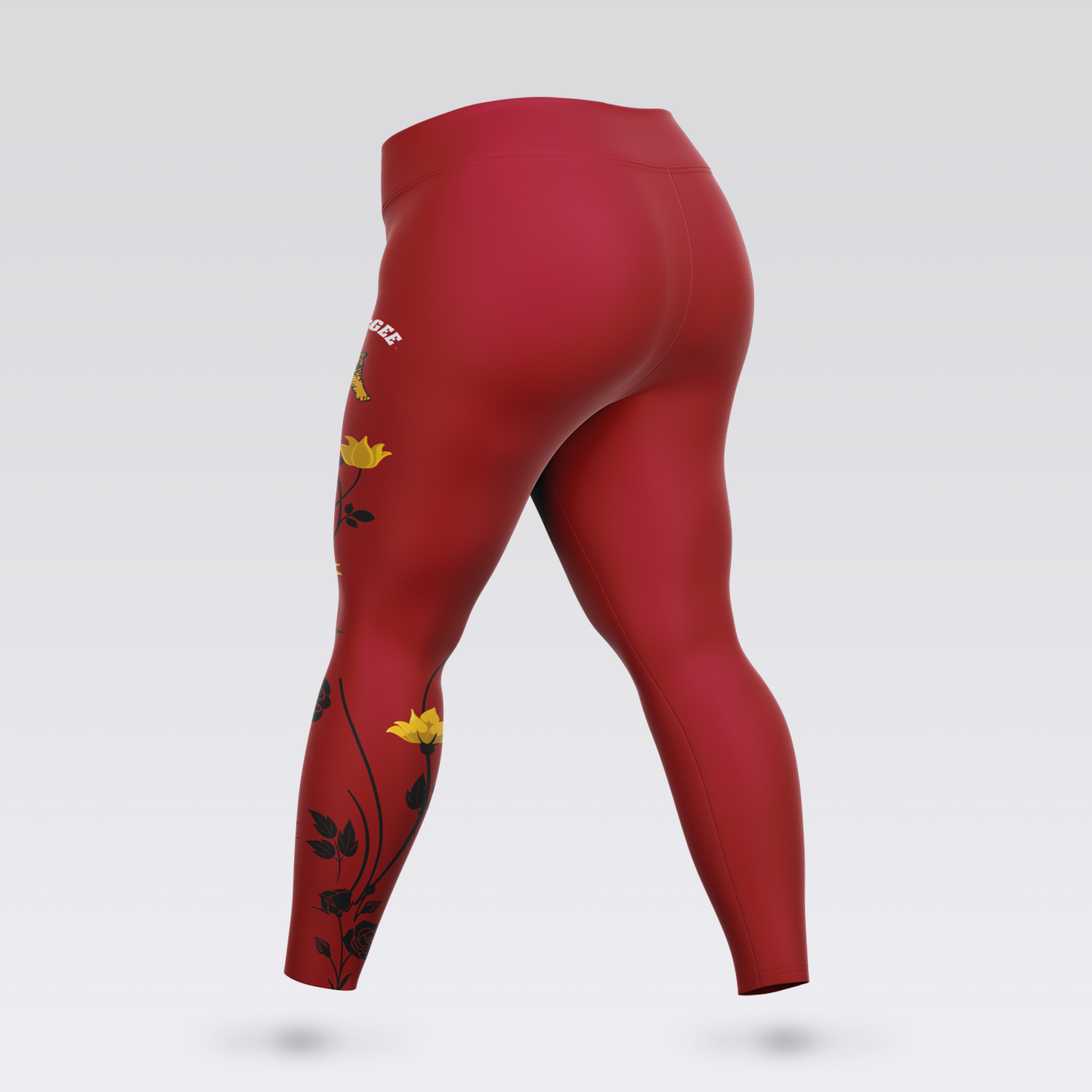 Tuskegee Floral Plus Size Leggings